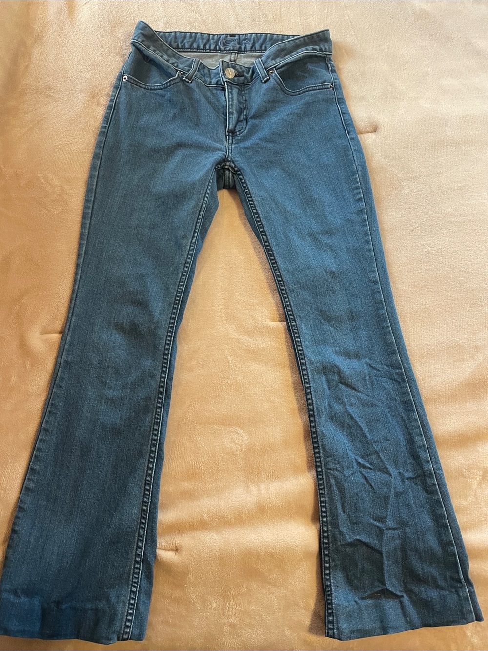 Kimes Ranch Dark Blue Flare Jeans